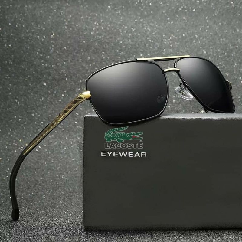TERLARISS promo  COD KACAMATA LACOSTE POLARIZED // KACAMATA FRAME TITANIUM