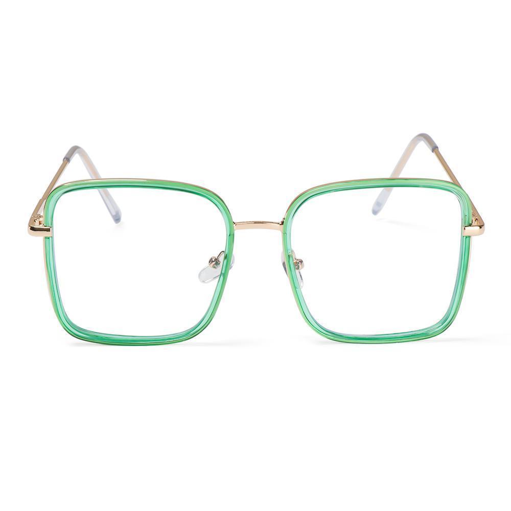 Lily Kacamata Anti Cahaya Biru Perlindungan Radiasi Anti-UV Anti-blue Rays Metal Frame Eyeglasses