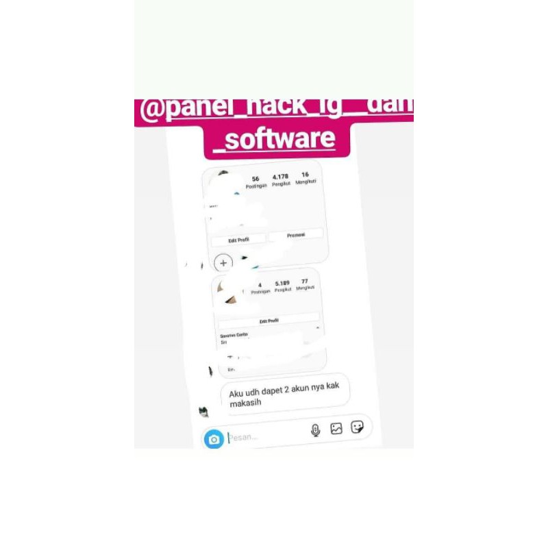Instagram panel hack