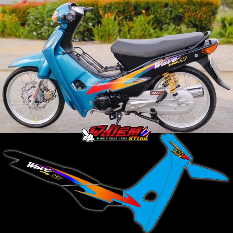 STRIPING SUPRA WAVE 110 S