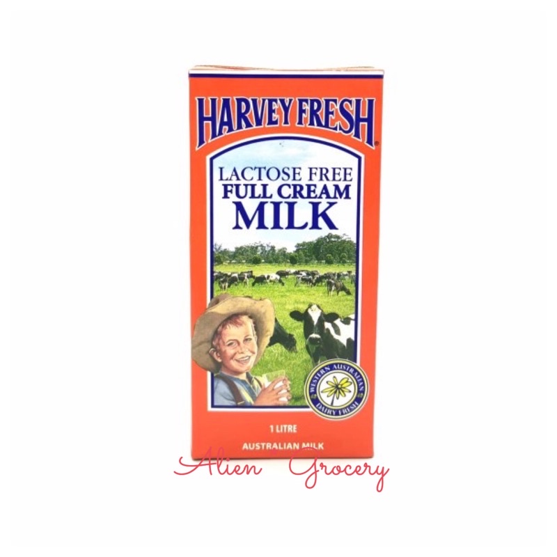 

HARVEY FRESH Lactose Free Full Cream Skim Low Fat Milk UHT 1 L GOJEK GRAB ONLY!!!