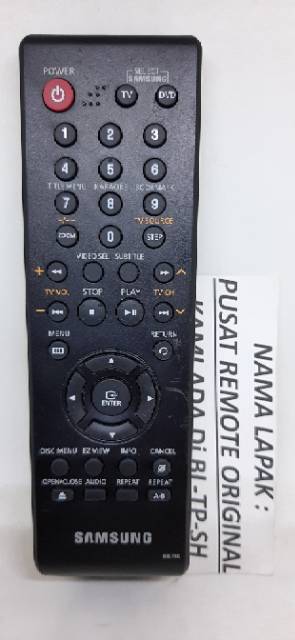 REMOTE REMOT DVD PLAYER SAMSUNG ORIGINAL ASLI