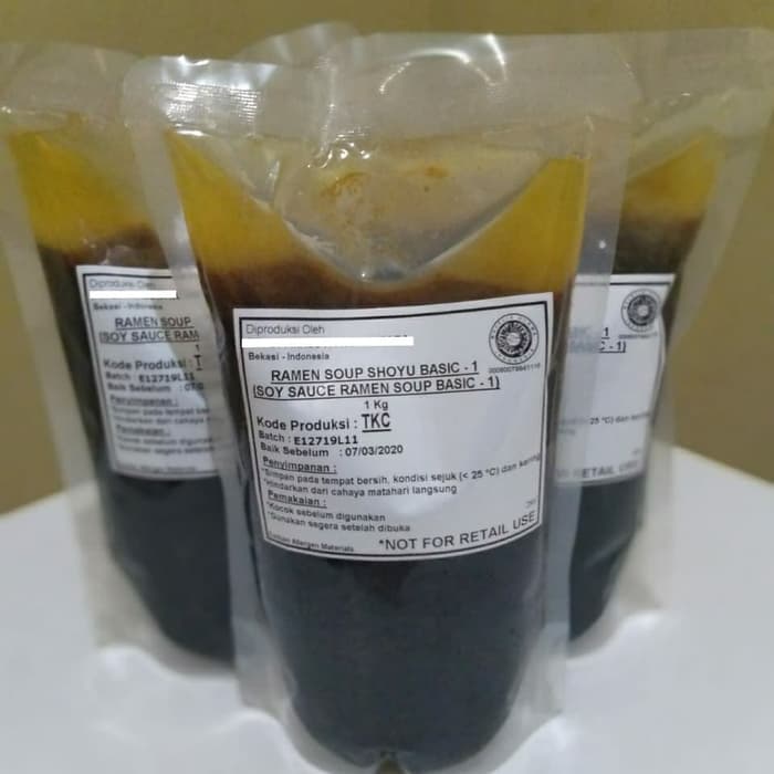 

Ready- Ramen Soup Shoyu Basic Halal | Soy Sauce Ramen Soup | Shoyu Ramen 1Kg