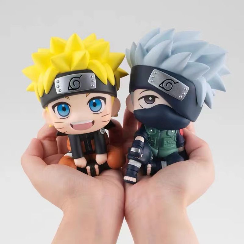 Cartoon Naruto Doll Pvc Q Version Uzumaki Naruto Room Decoration Cartoon Cute