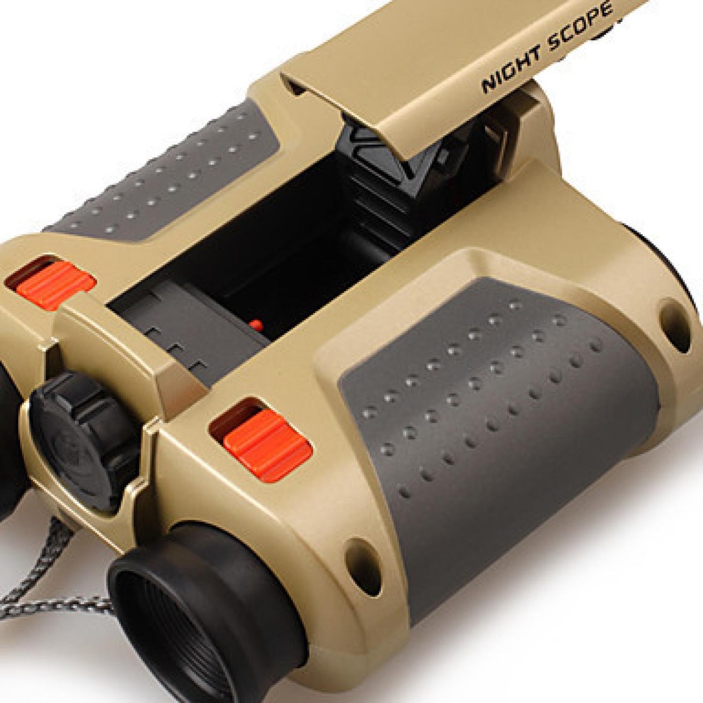 Teropong Malam Night Scope 4 x 30mm Binoculars with Pop-Up Light