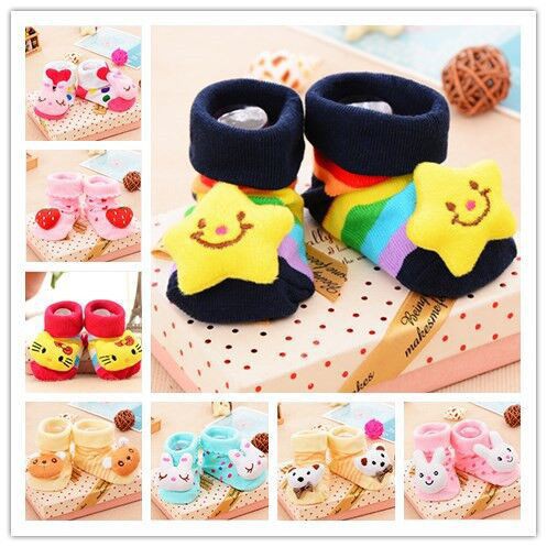 HappyOliver DOLL HOUSE Kaos Kaki Bayi Anak Laki Laki Perempuan Import Bahan Berkualitas newborn - 24 Bulan