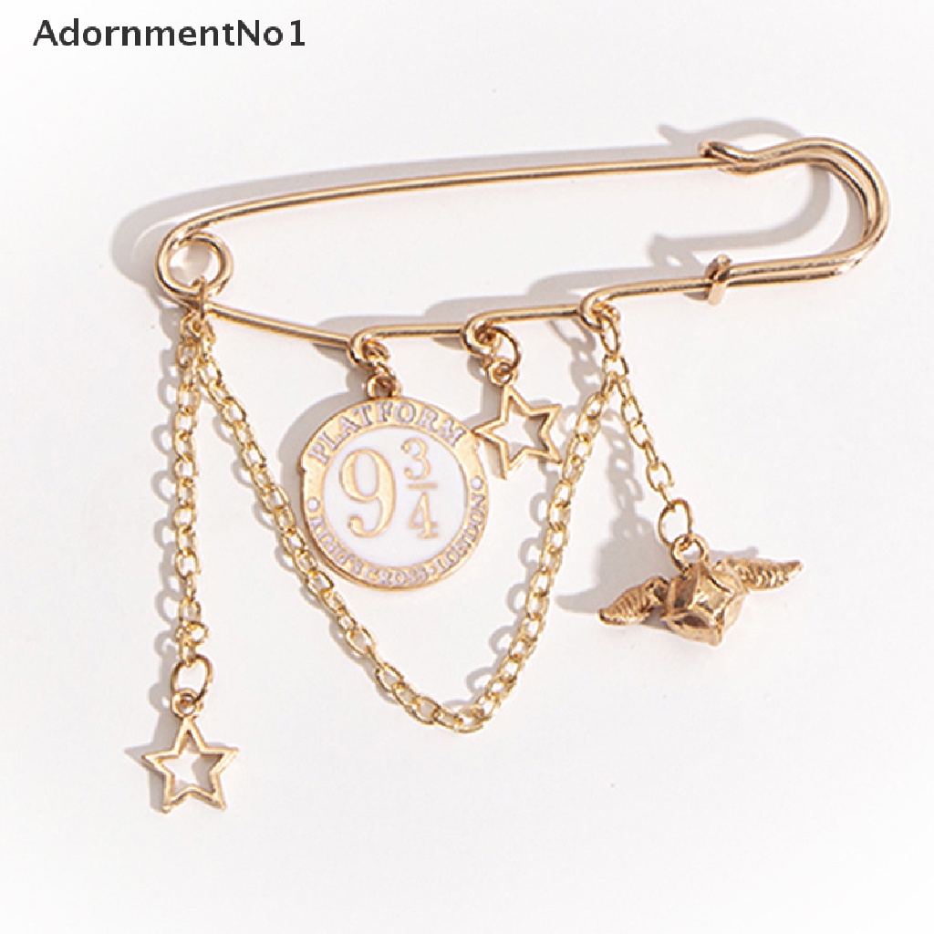 (AdornmentNo1) Bros / Pin Desain Golden Snitch Untuk Aksesoris Pakaian / Sweater / Dress