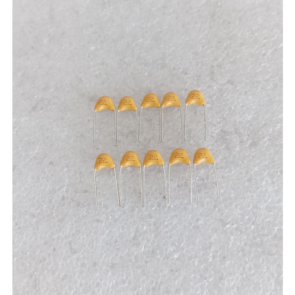 Capacitor Monolithic 22pf 10pcs