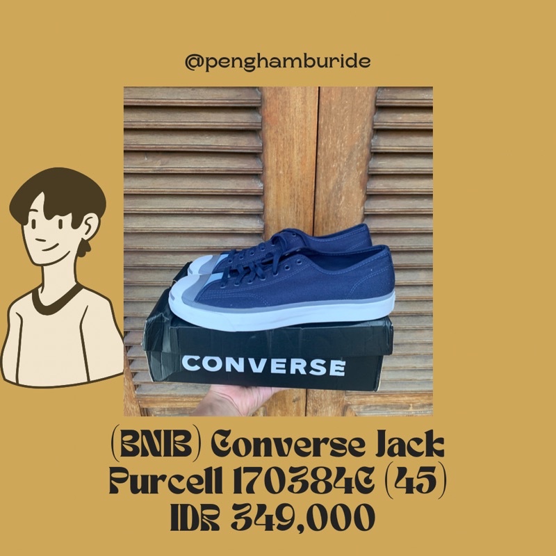 Sepatu Converse 170384C Jack Purcell Midnight Navy Low High Original 70s Chuck Taylor Hoodie Sweater Tees Kaos Andy Warhol Leather Jakarta Original Surabaya Medan Kids Dewasa