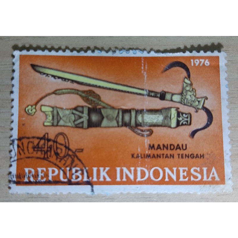 

Perangko Indonesia Mandau 1976