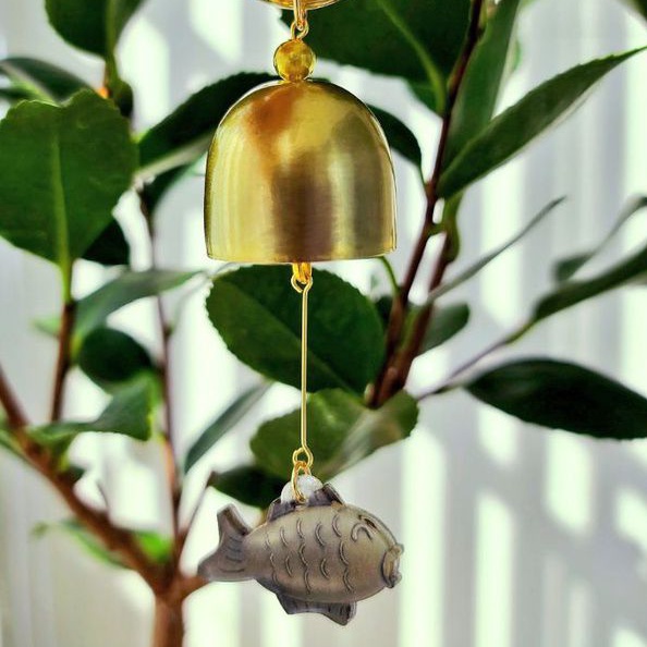 Merch By BTS RM Namjoon Wind Chime Keyring Mini Unofficial Fanmade Euphoria Jungkook 붕경 붕어빵 풍경