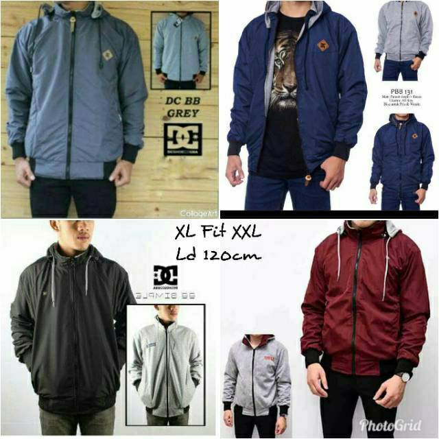 Jaket BB Parka Cowok Oversize / Jaket Size Besar / Jaket Jumbo