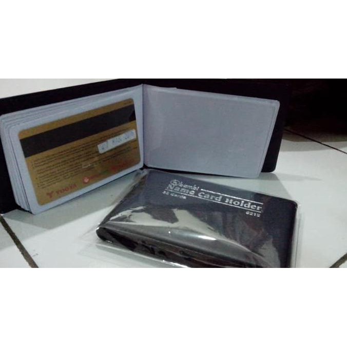 

HOT SALE isi 32 kartu nama buku saku / card name holder tempat kartu kredit Terjamin
