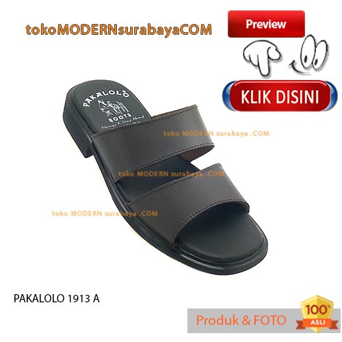 PAKALOLO 1913 Brown sandal pria casual