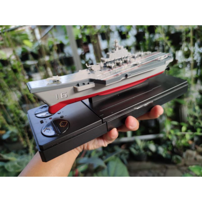 RC Kapal Induk Perang Remot Kontrol Anak Bisa Dicas Dan Dijadikan Pajangan