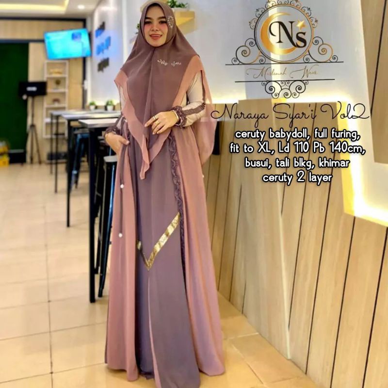 GAMIS SYAR'I JANNAH (NARAYA)