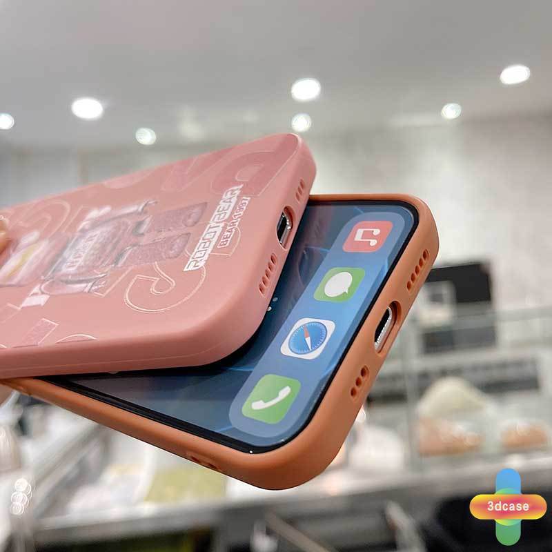 Casing Samsung A52 A32 A12 A51 A03S A10S A50 A20S J7 Prime A02S A20 A72 A50S A10 A30S A52S A30 M12 M10 M01S A54 A15 A16 A9 A5 Y12 Y20 A12 Cartoon Kaws Bear Angel Eyes Phone Case Cover
