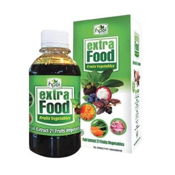 Extra Food Hpai Ektrak sinergi 23 buah Garansi Asli Herbal Berkualitas