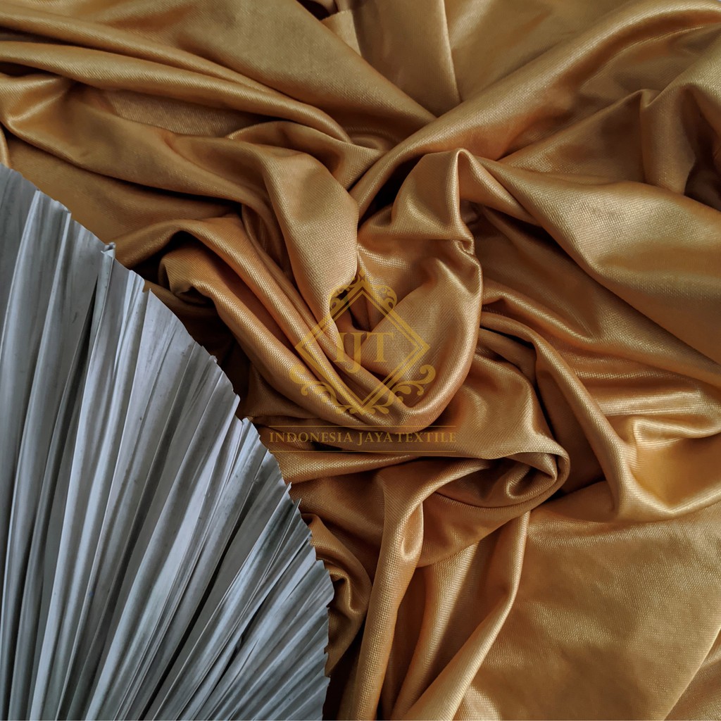 (HARGA PER METER) KAIN DEKORASI, FILAMIN, ABUTAI, KAIN DEKOR, HAIKIT, HYGET (WARNA 1)-Coklat Tembaga