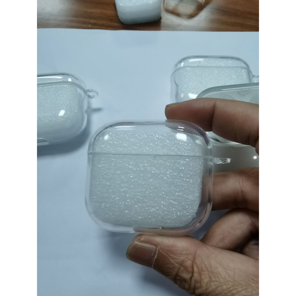 Case Kompatibel Untuk airpods pro headset bluetooth TPU Transparan Pelindung Lengan