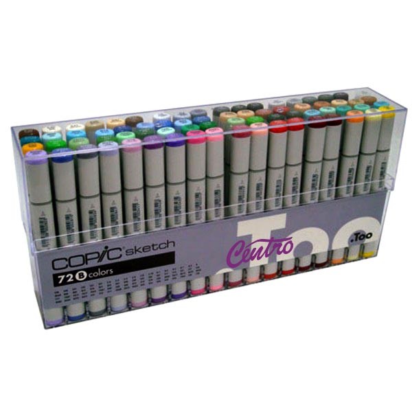 

(DISKON TERMURAH) Copic Sketch Marker Set 72 Basic Colour