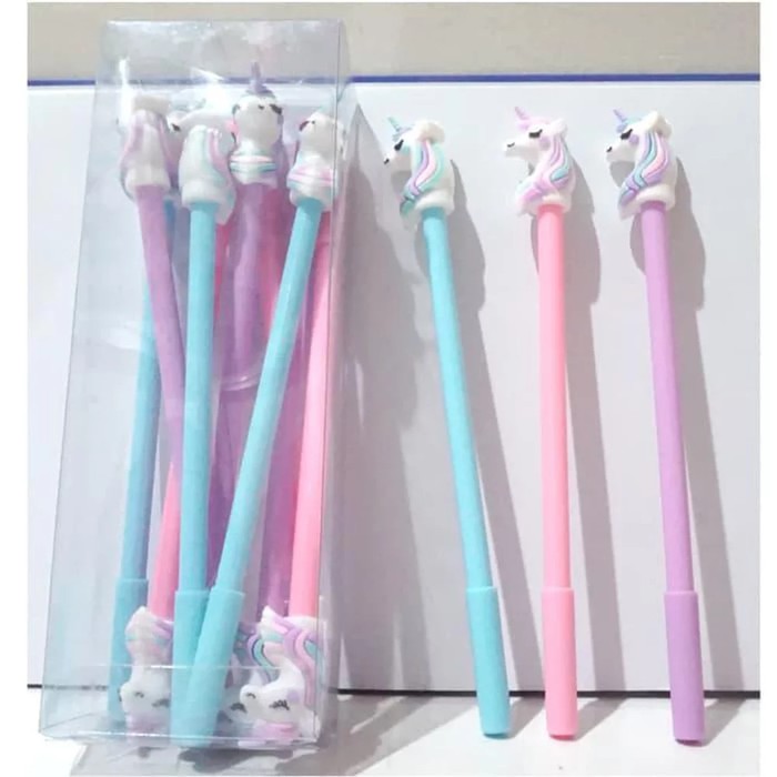 

NEW SALE PULPEN UNICORN / GEL PEN KUDA PONNY SOUVENIR UNIK PENA PEGASUS LUCU