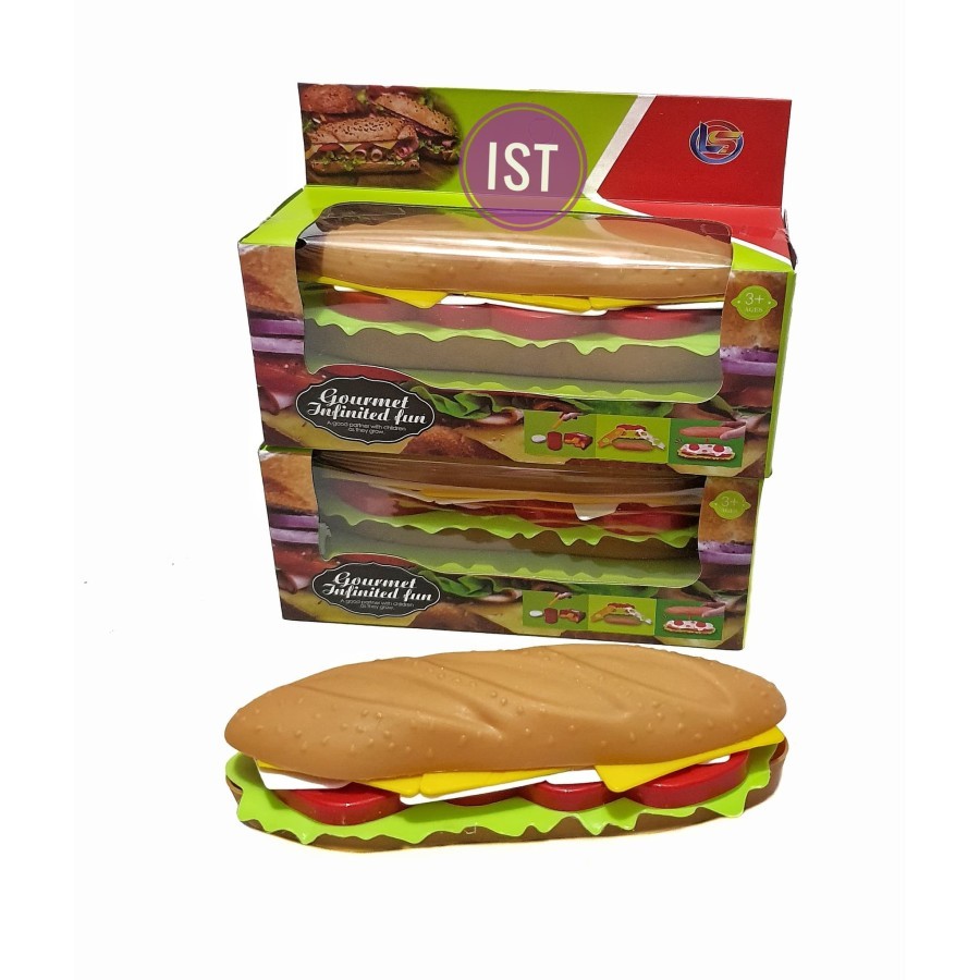 mwn.toys Mainan Hot Dog - Gourmet Infinited Fun Hot Dog No.LF11