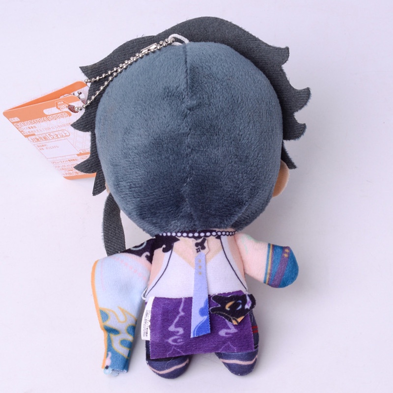 Mainan Boneka Stuffed Plush Anime Tartaglia Genshin Impact Ukuran 10-15cm Untuk Hadiah Ulang Tahun Anak