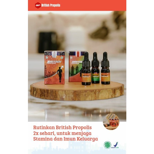 British Propolis 1botol hingga 3botol Original insyaaAllah banyak manfaat BP Reg dewasa BP kids Gree