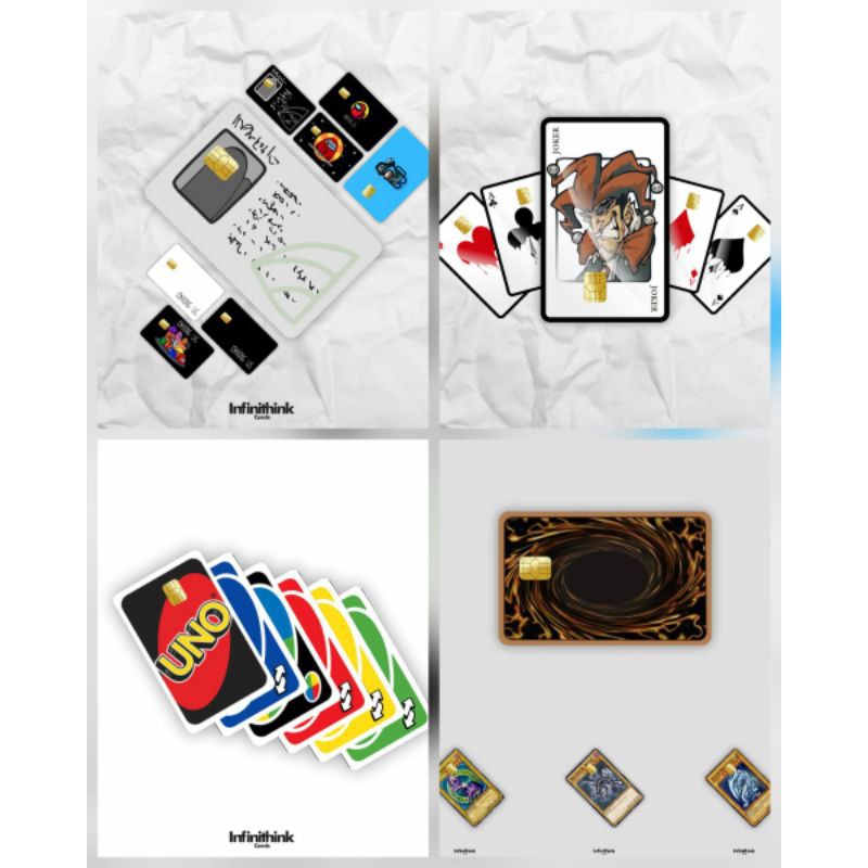 FLASH SALE RANDOM CARD SKIN / GARSKIN / STIKER ATM, FLAZZ, ETOLL, EMONEY