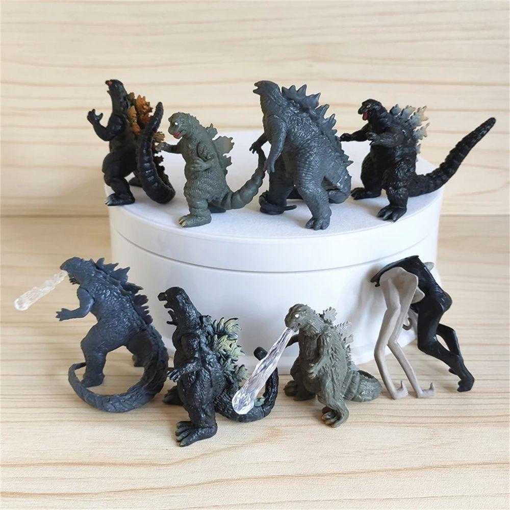 Needway Godzilla Toy Figure Special Dekorasi Angka Mainan Ornamen Hadiah Patung Mainan Koleksi Hadiah Dinosaurus GodAzilla