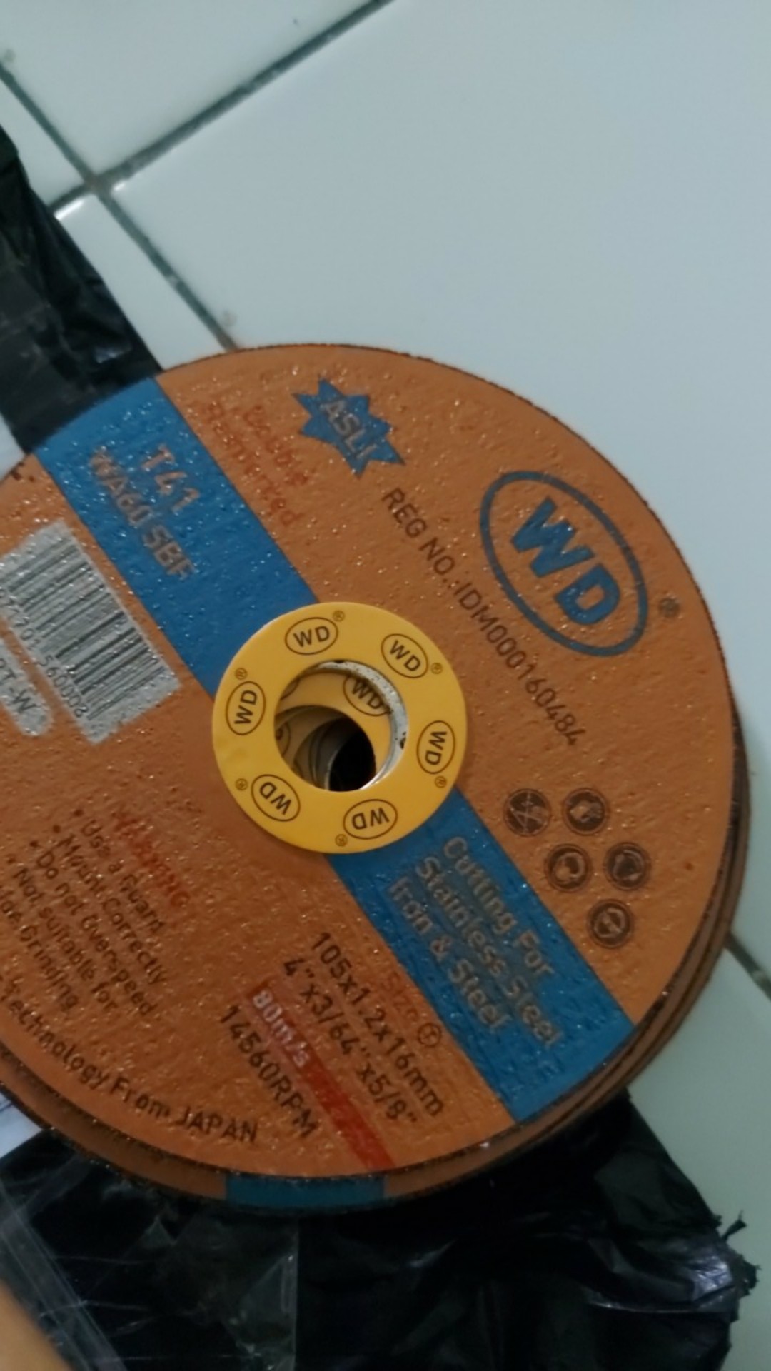 Mata Gurinda Potong Besi 4 X 1.2 Wd Batu Gurinda Gerinda Potong