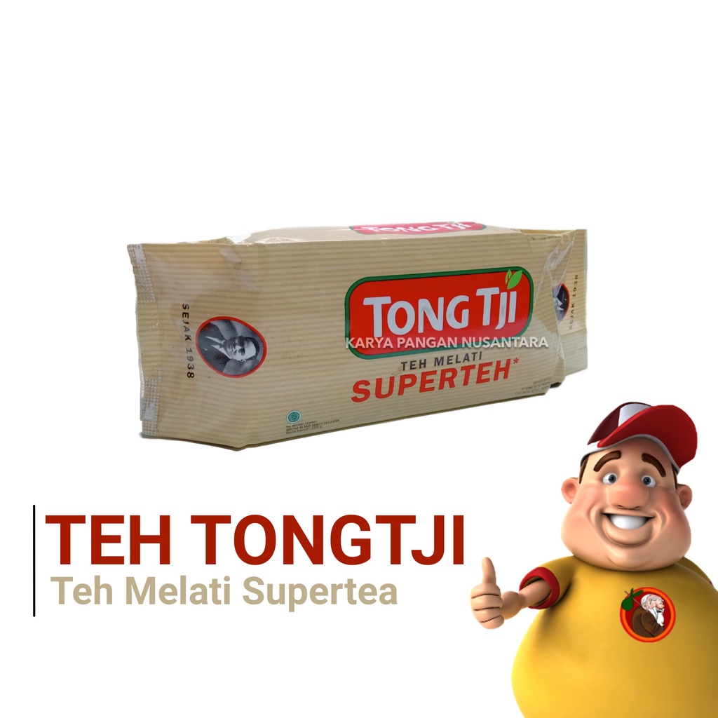 

TEH TONG TJI SUPER TEH MELATI JASMINE TEA TEH SEDUH TONGTJI PACK 250GR