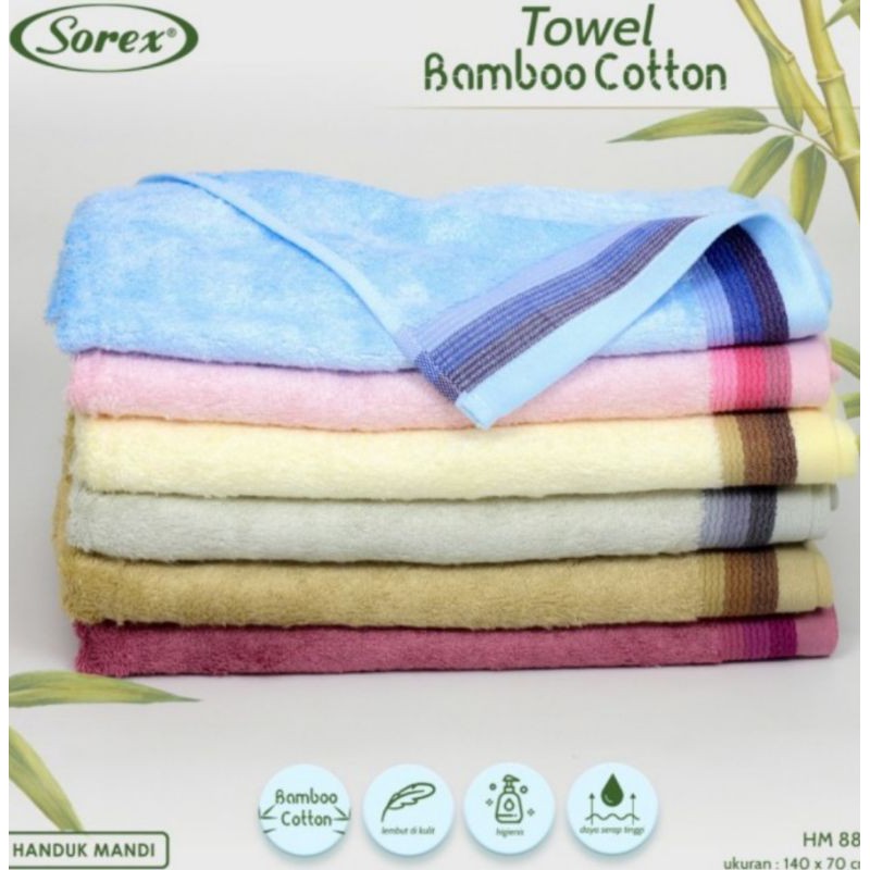 Handuk premium Sorex Bamboo Cotton HM 887