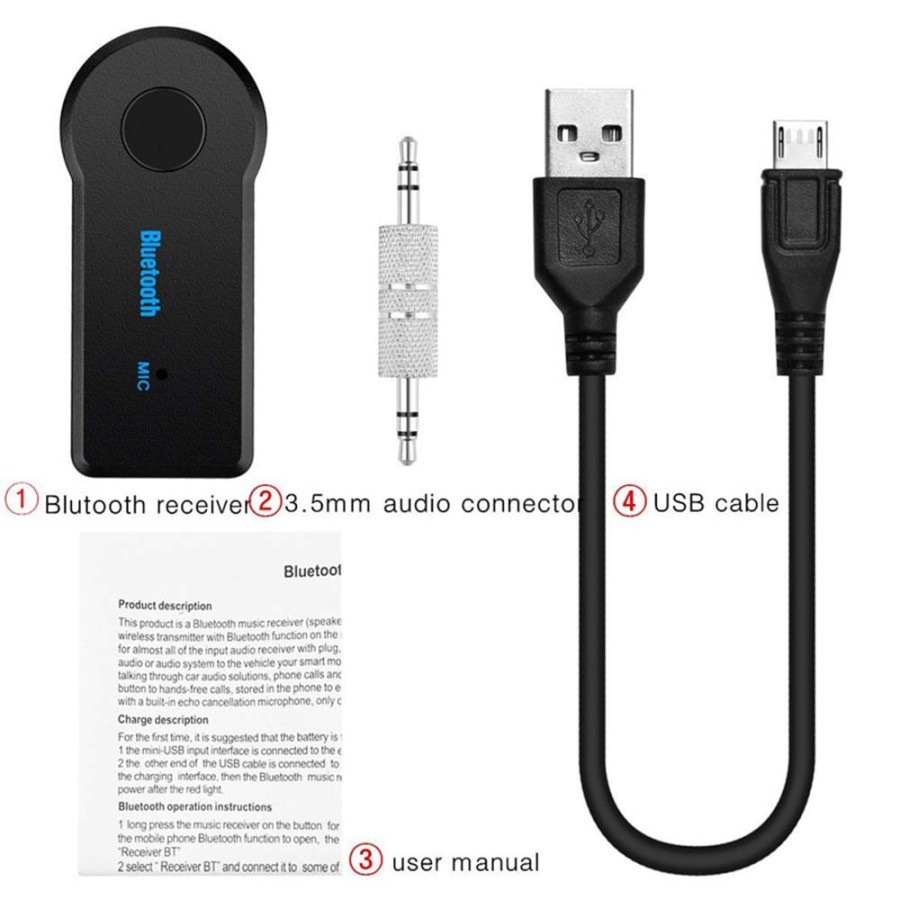 Trend-Bluetooth Audio Receiver - Car Wireless USB Bluetooth Adapter Music