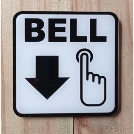 

SALE 9.9 PAPAN ACRYLIC TULISAN BELL