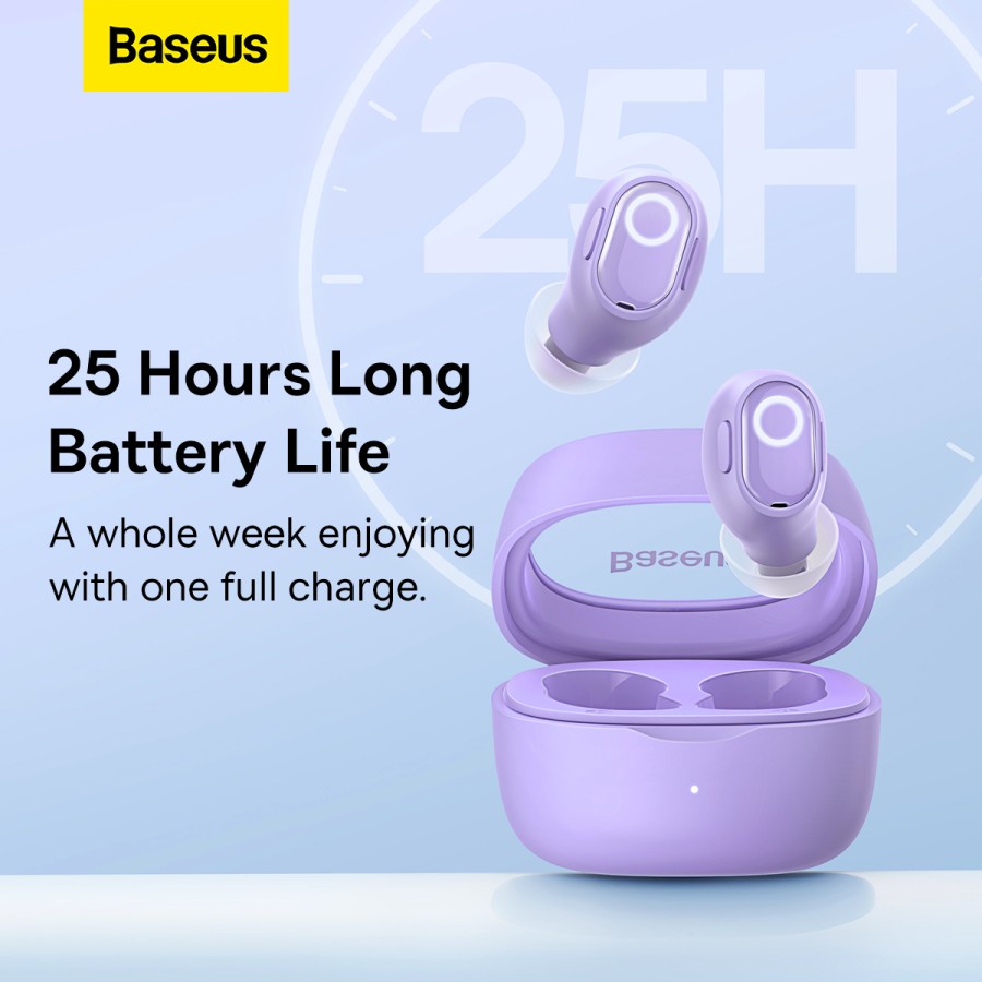 BASEUS TRUE WIRELESS BLUETOOTH EARPHONE MINI EARBUDS TWS WM02