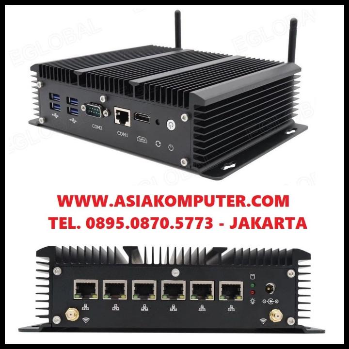 Industrial Mini Pc 6 Lan I3 Pfsense Sophos Firewall Utm Router Minipc