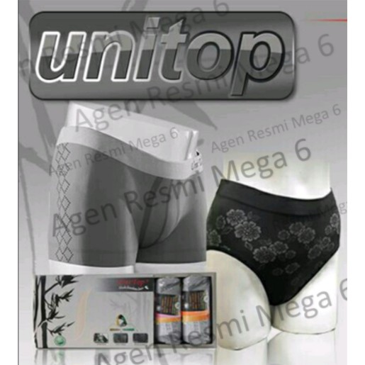 Alat kesehatan / Unitop  Celana Dalam Kesehatan Wanita  3 Pcs  Hitam, M