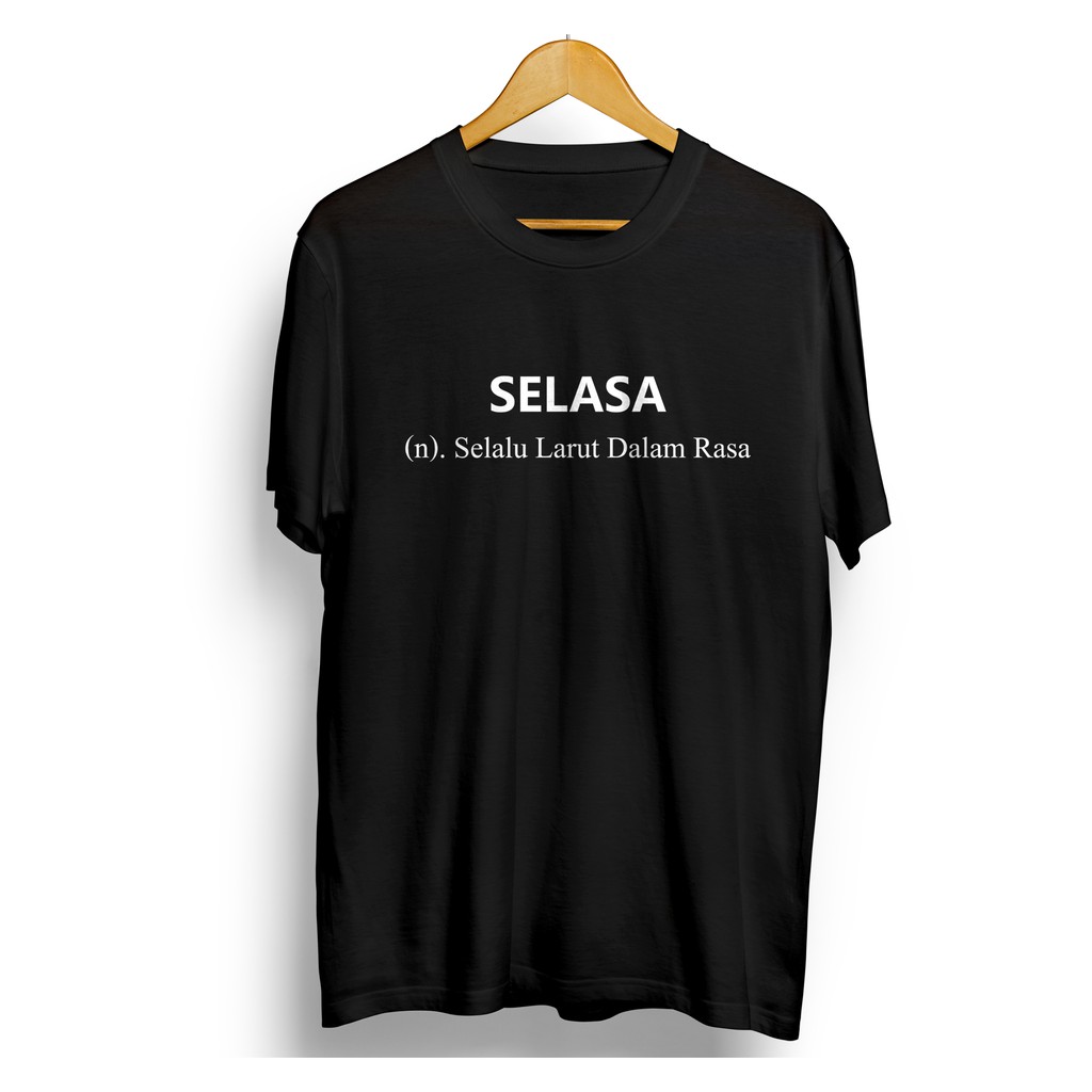 Tebal Kaos Selasa Xs S M L Xl Xxl Katun Combed 24s Kaos Kata Kata