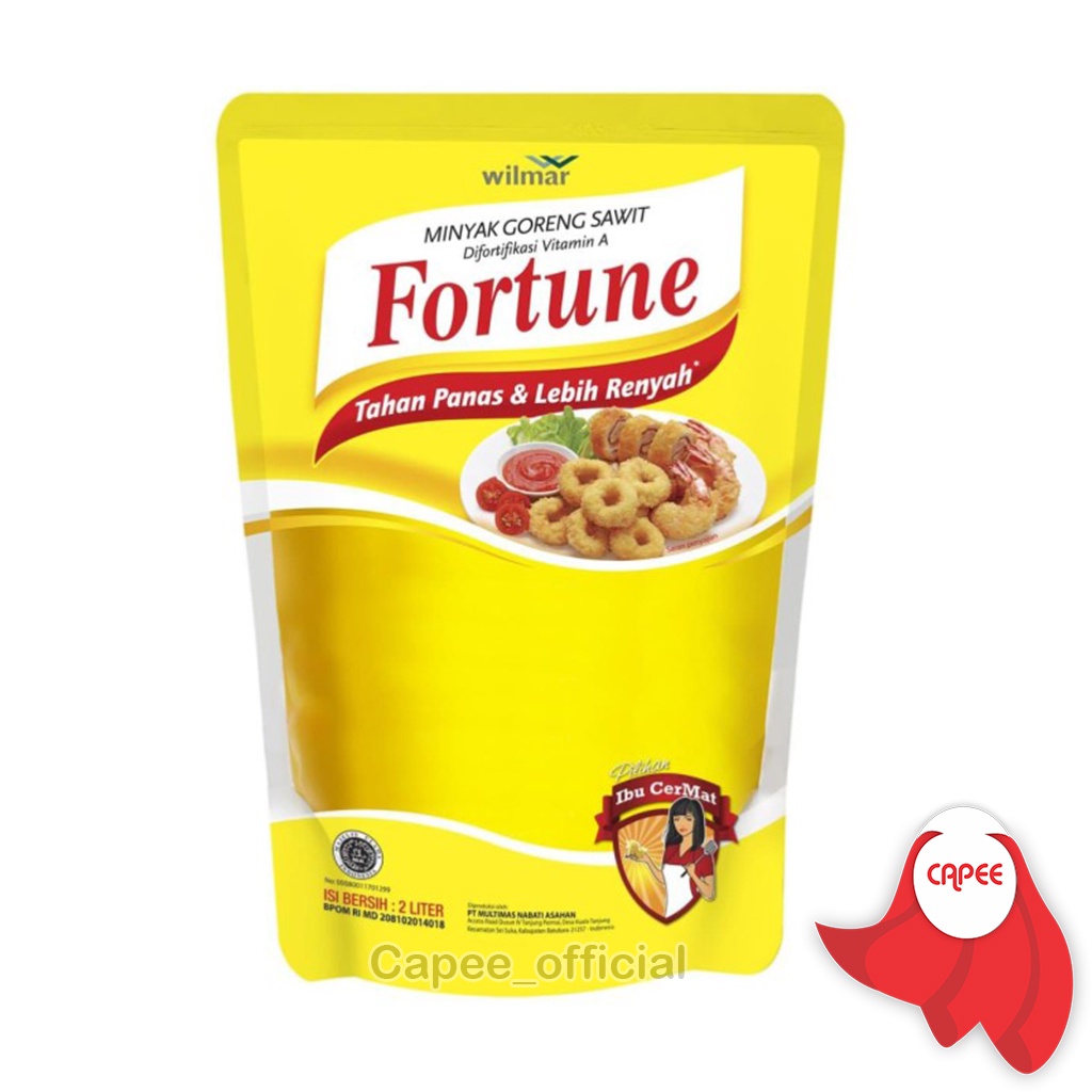 

Minyak Goreng Fortune Refill 2 Liter