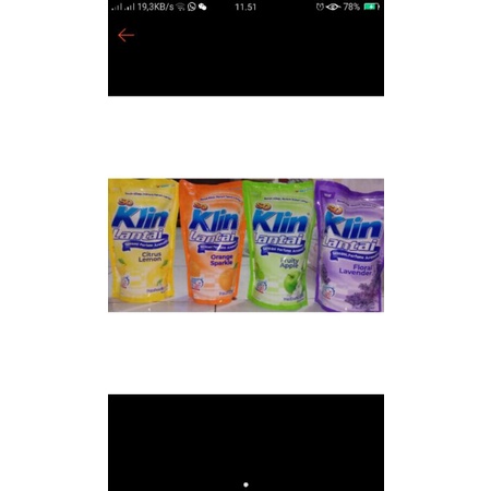 soklin lantai 780 ml