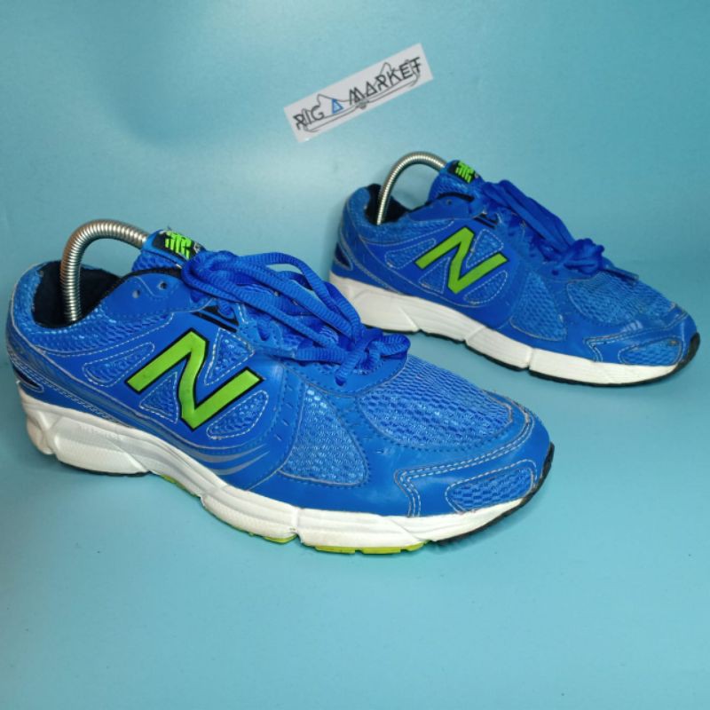 New Balance 470 V4 Blue MR470BL4 Sepatu Second Bekas Murah Thrifting Preloved Running Lari not USA