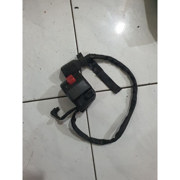 saklar holder stater kanan ninja 250 fi injeksi z250 4tak 250cc original ori