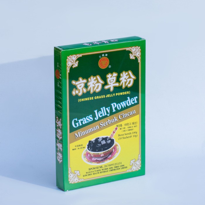 

Bb06F21D Chinese Grass Jelly Powder Cincau Hitam / Guilinggao Serbuk Bubuk Gg054Ss