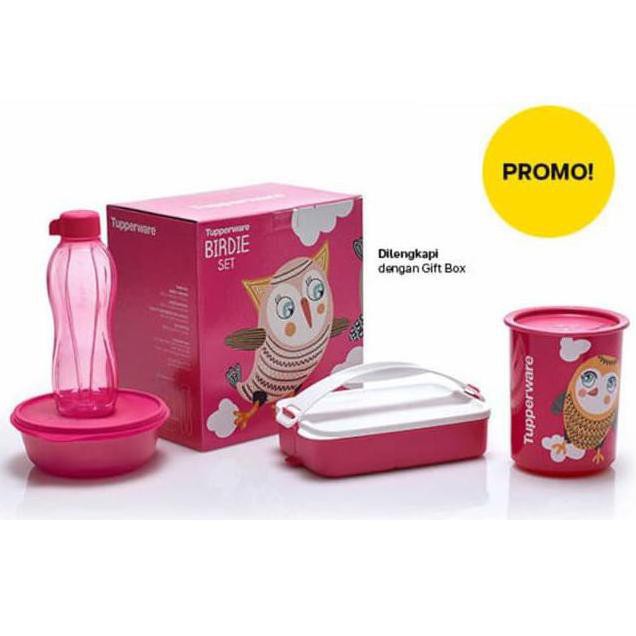 TUPPERWARE MURAH _ BIRDIE SET (TEMPAT BEKAL )