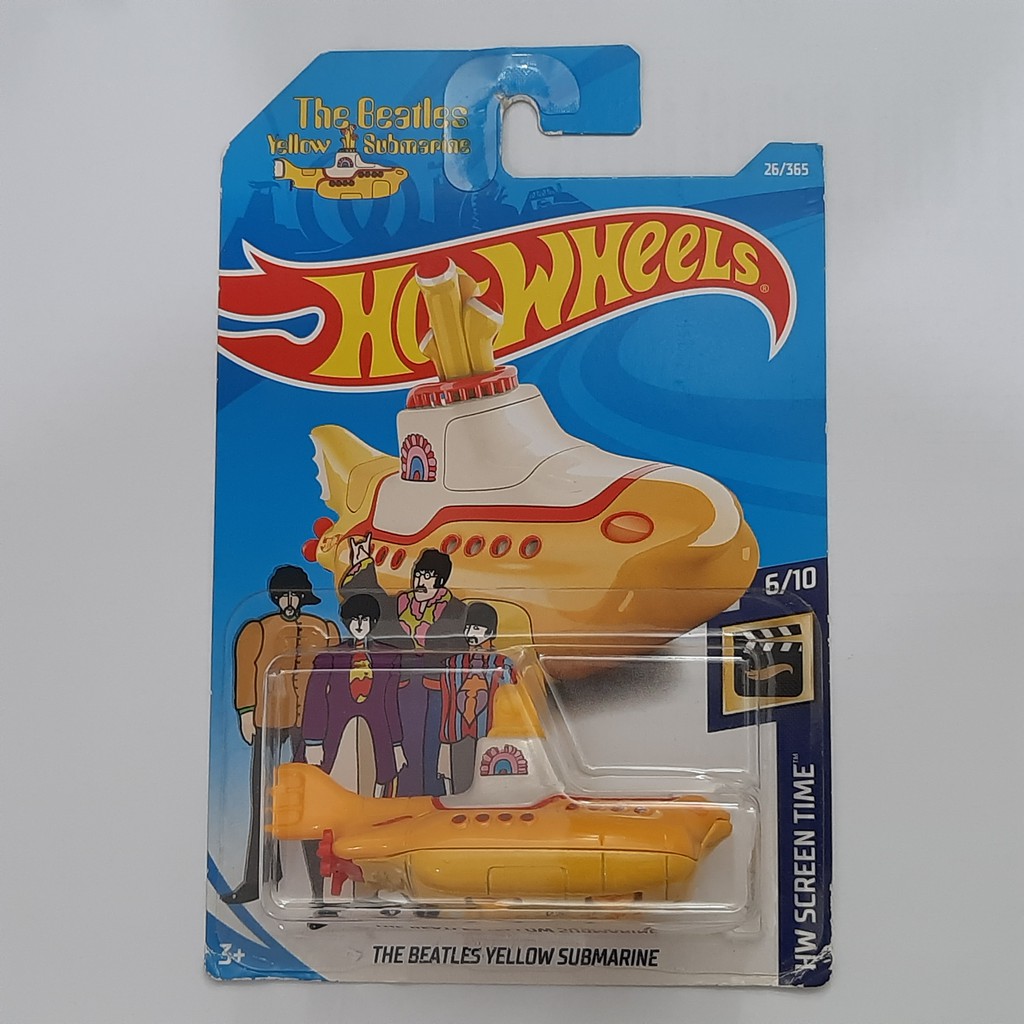 Hotwheels The Beatles Yellow Submarine