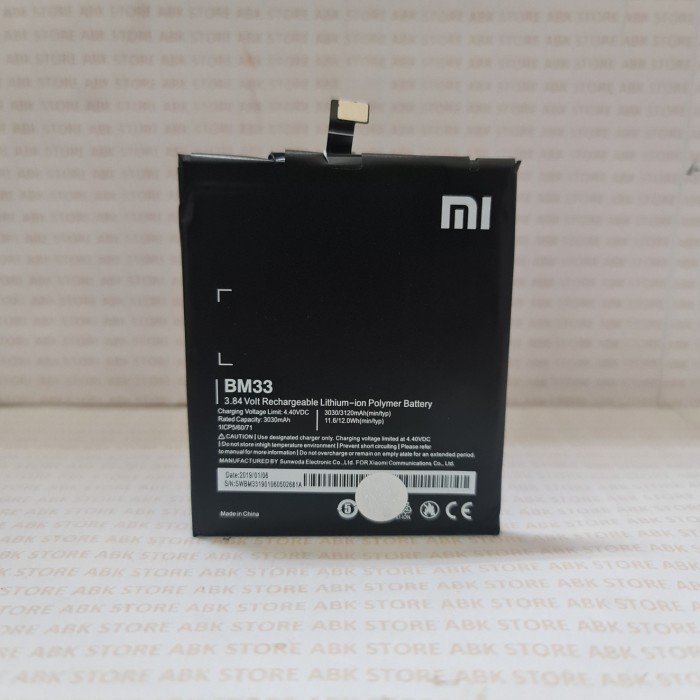 Batre Baterai Battery Xiaomi MI4i BM33 Original