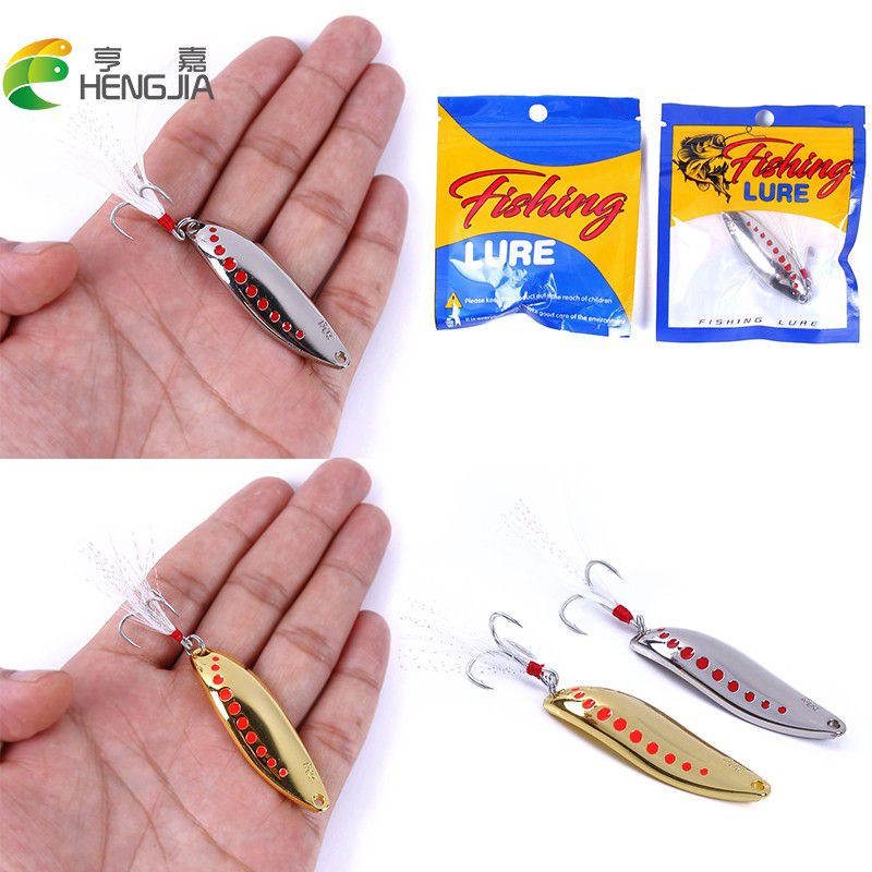1PCS UMPAN PANCING SPOON 7.5G 10G 15G 20G MODEL (SP267A) (SP267B) (SP267C) (SP267D) UMPAN CASTING TERSEDIA 2 WARNA GOLD DAN SILVER