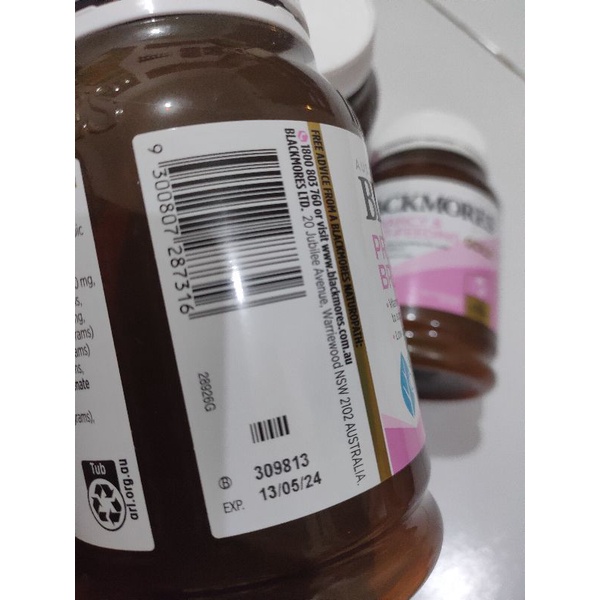 Blackmores Pregnancy &amp; Breastfeeding Gold kemasan Repack [Ecer]